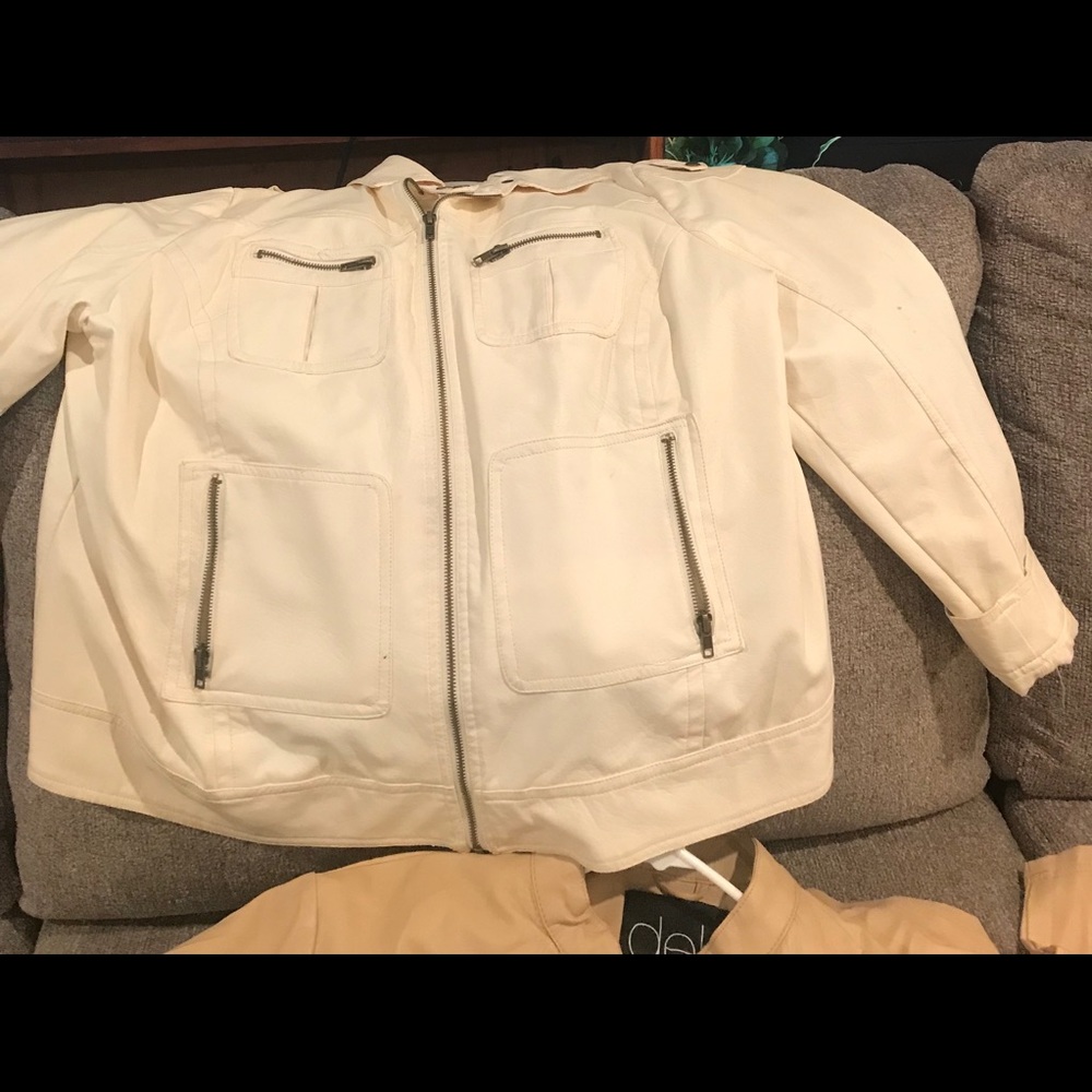 Cream jacket